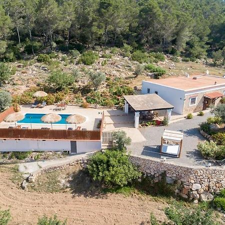 Casa Can Lluc Con Piscina, Jardin Y Vista Al Campo Sant Miquel De Balansat Luaran gambar