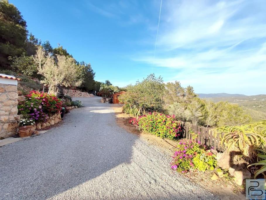 Casa Can Lluc Con Piscina, Jardin Y Vista Al Campo Sant Miquel De Balansat Luaran gambar