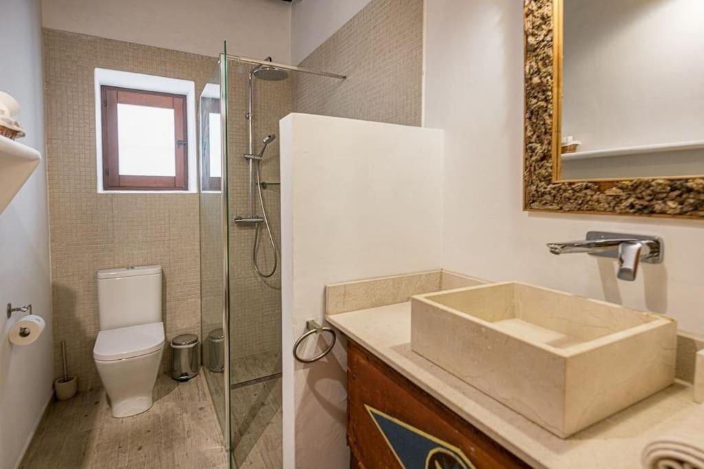 Casa Can Lluc Con Piscina, Jardin Y Vista Al Campo Sant Miquel De Balansat Luaran gambar