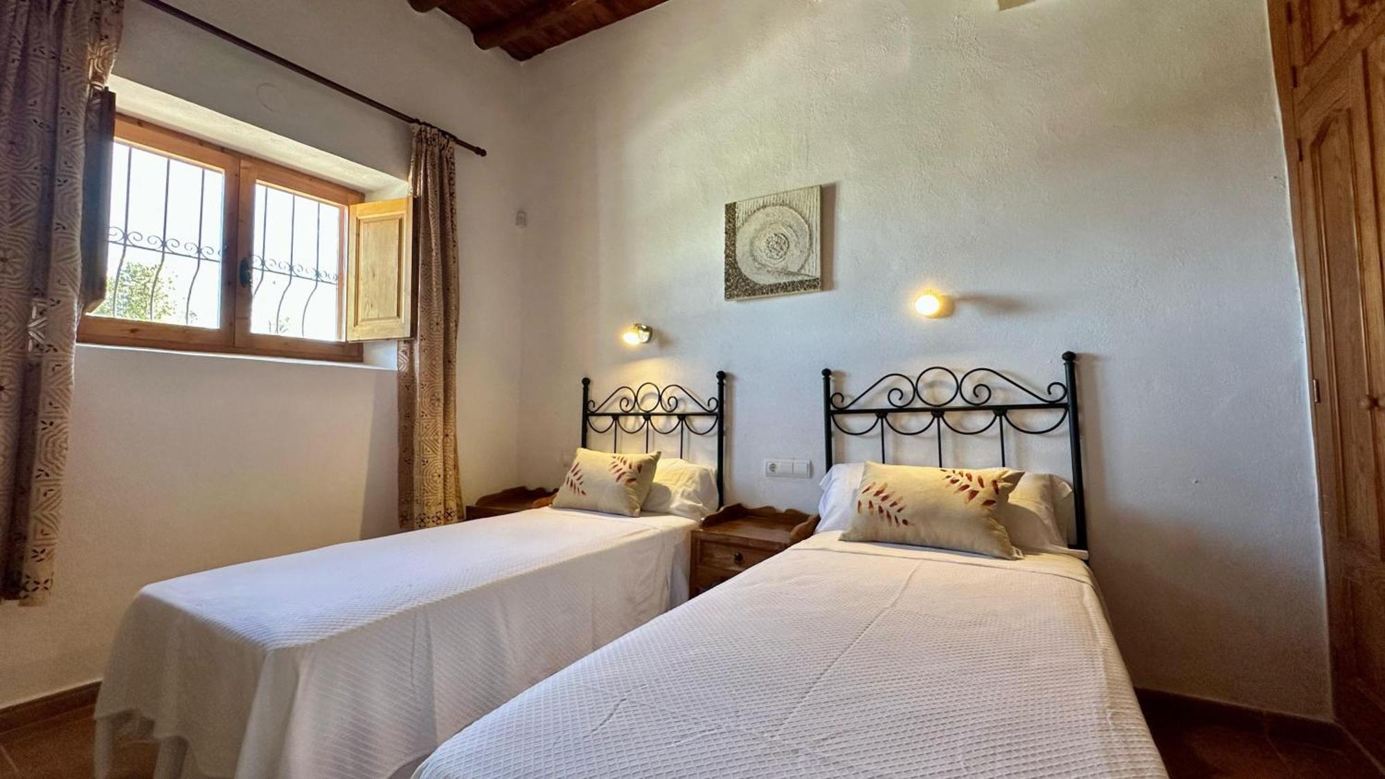 Casa Can Lluc Con Piscina, Jardin Y Vista Al Campo Sant Miquel De Balansat Luaran gambar
